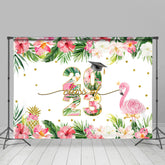 Ahoi Blumen Hintergrund Für Abschluss Zeremonie